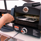 17" Pizza Oven with Burner Base