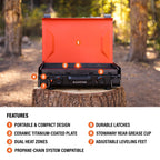 20" Camping Griddle