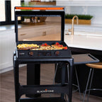 22" Electric Tabletop Griddle with Cart