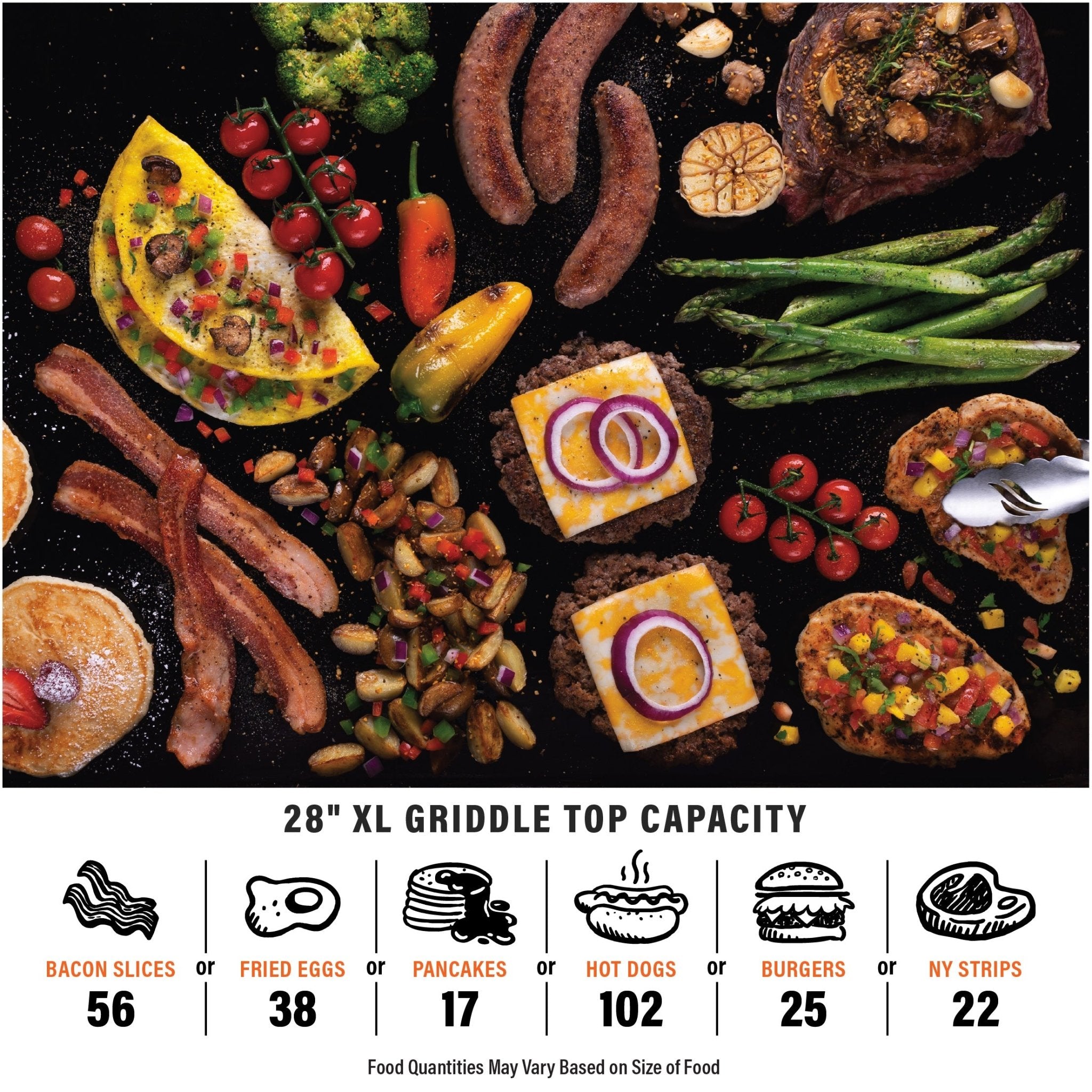 28" XL Omnivore Griddle with Hood Bundle