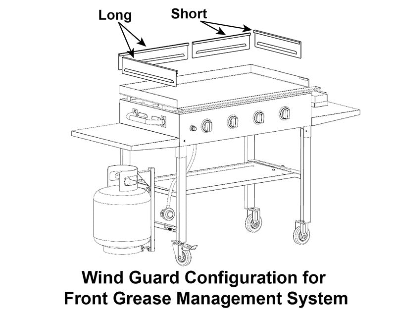 36" Wind Screen