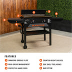 Original 28" Omnivore Griddle with Hard Cover